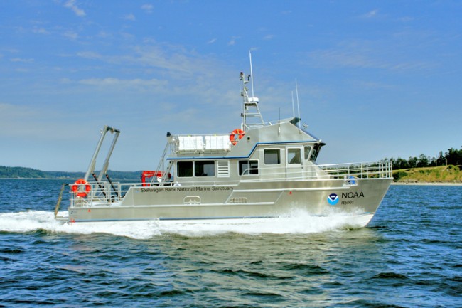 48′ R/V Auk for NOAA | Aluminum Boat Manufacturer | All American Marine