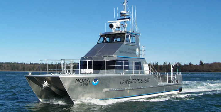 53’ NOAA Research Vessel: Peter Gladding | Innovative Boat Manufacturer ...