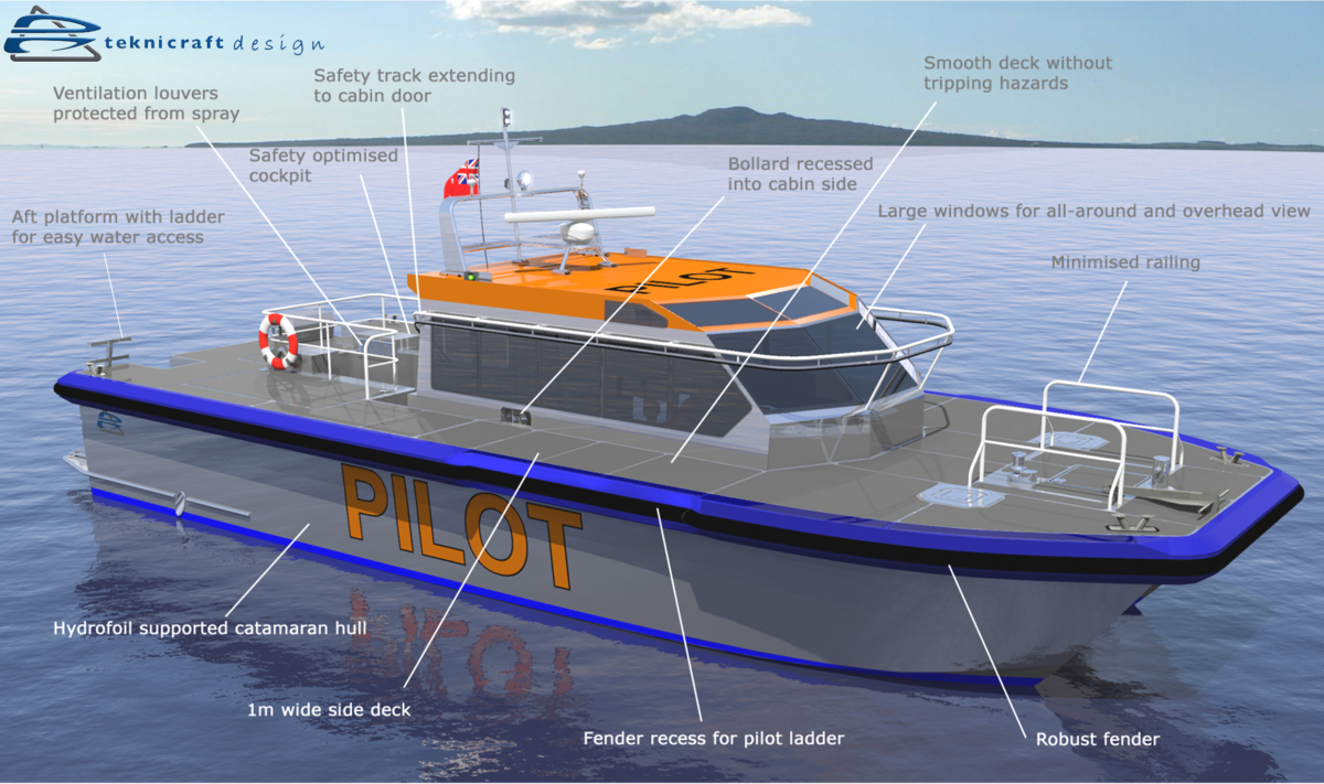 Teknicraft Pilot Boat | Aluminum Boat Manufacturer | All American Marine