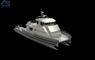 View Progress Feb Logo | Aluminum Boats | Catamarans | Monohulls | Passenger Vessels | Hybrid Vessels | Work Boats | All American Marine